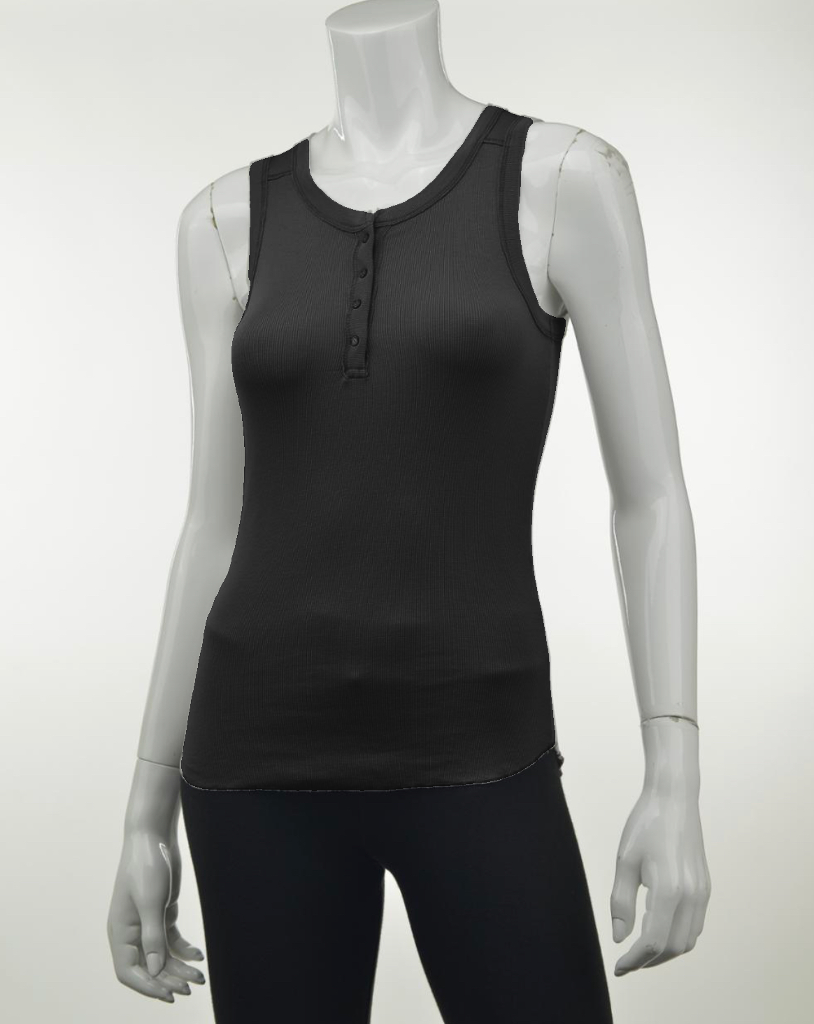 Crown Jewel Hanover Henley, Black