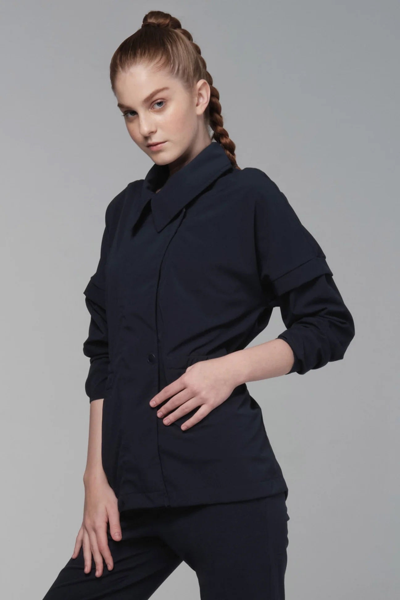 925 Fit Going Places Jacket, Navy